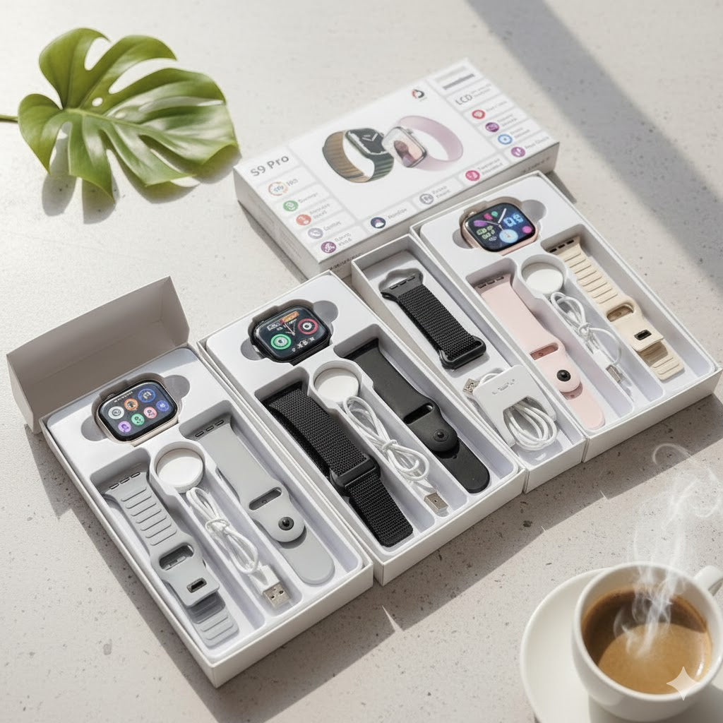 S9 Pro Series Smartwatch - High-Resolution Display and Long Battery Life