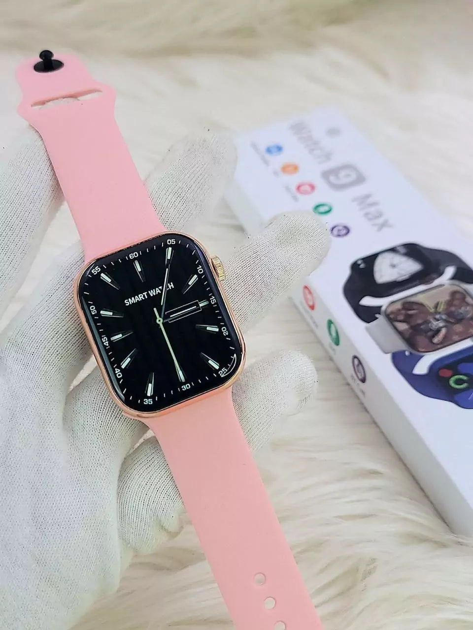 Smart 9 Max Smart Watch – Single Strap | HD Display + Bluetooth Calling