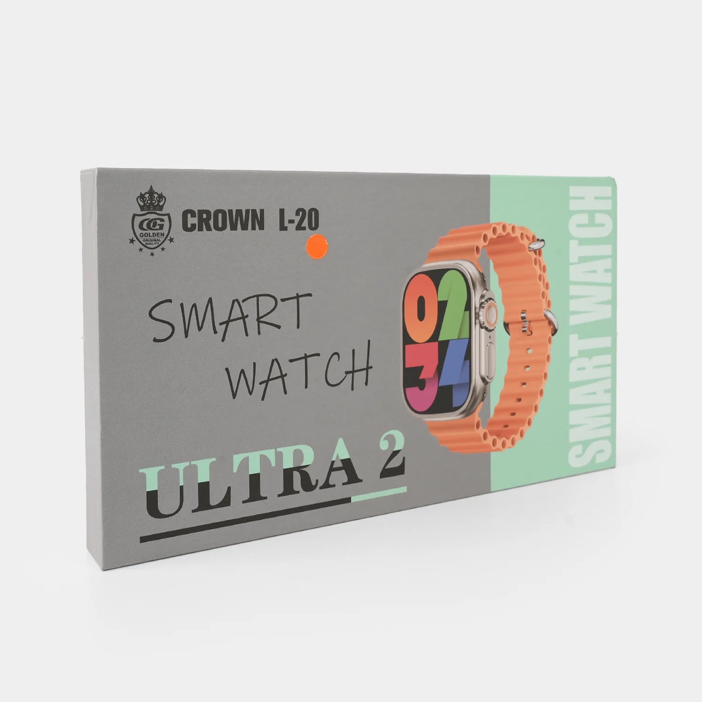 CROWN L-20 Ultra 2 Smart Watch - Large Screen, Calling Function & Sporty Design