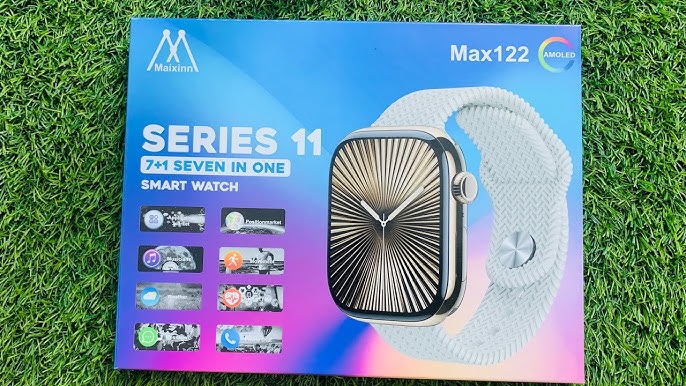 👉 Max 112 Series 11 Smart Watch 7-in-1 Combo | HD Display + Bluetooth Calling